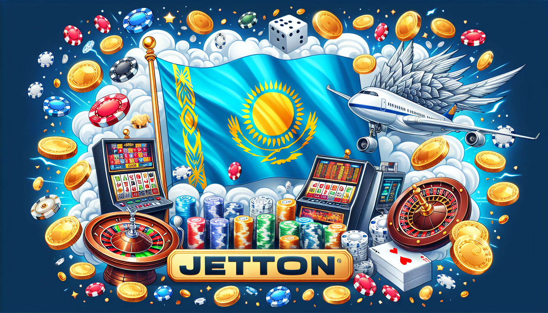 Главная страница онлайн казино JetTon